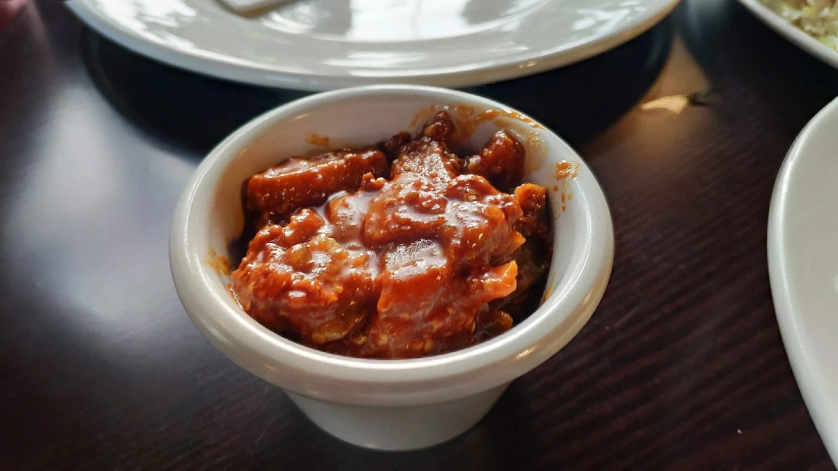 Pickles, Spice Hut Indian Cuisine.