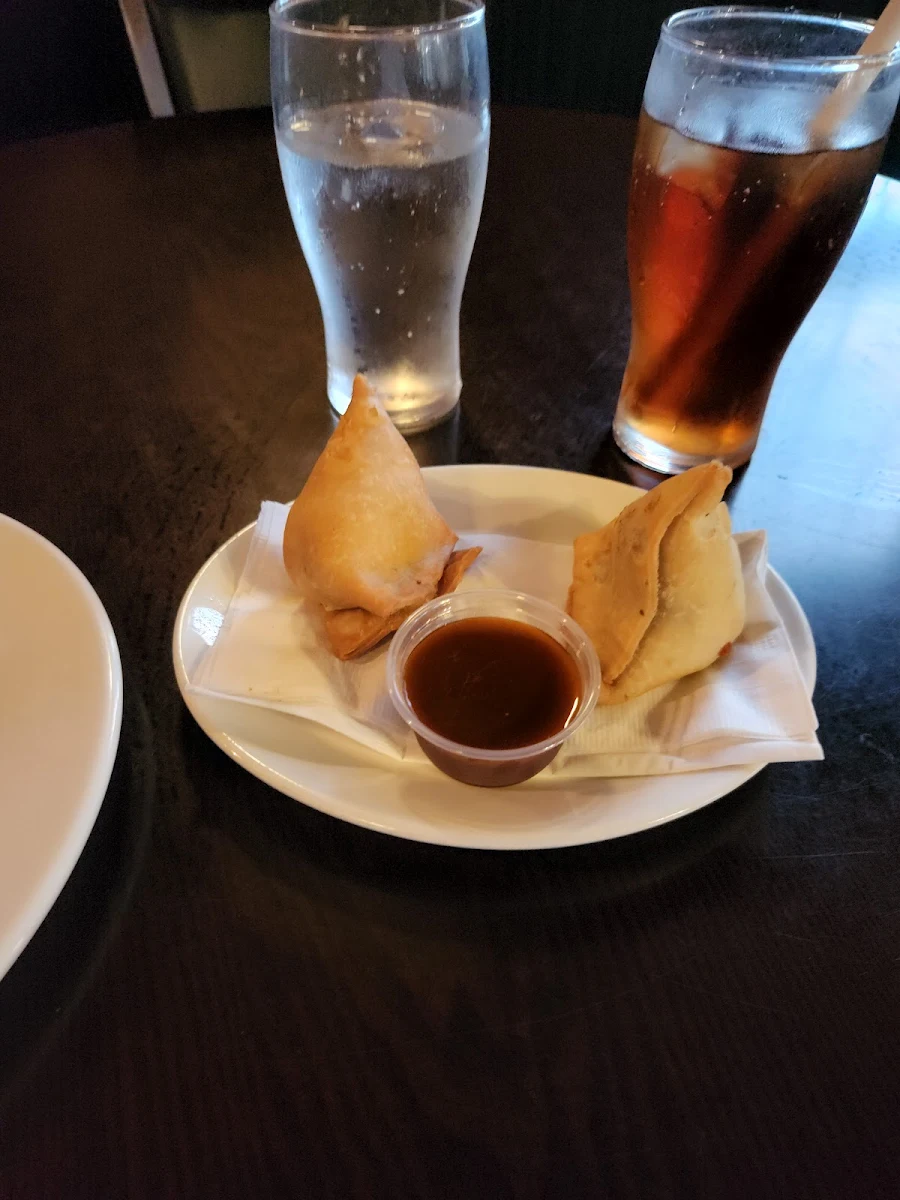 Samosa, Spice Hut Indian Cuisine.
