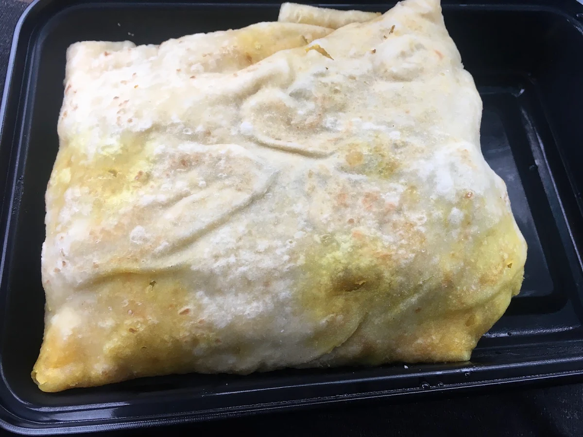 Curry Goat Roti