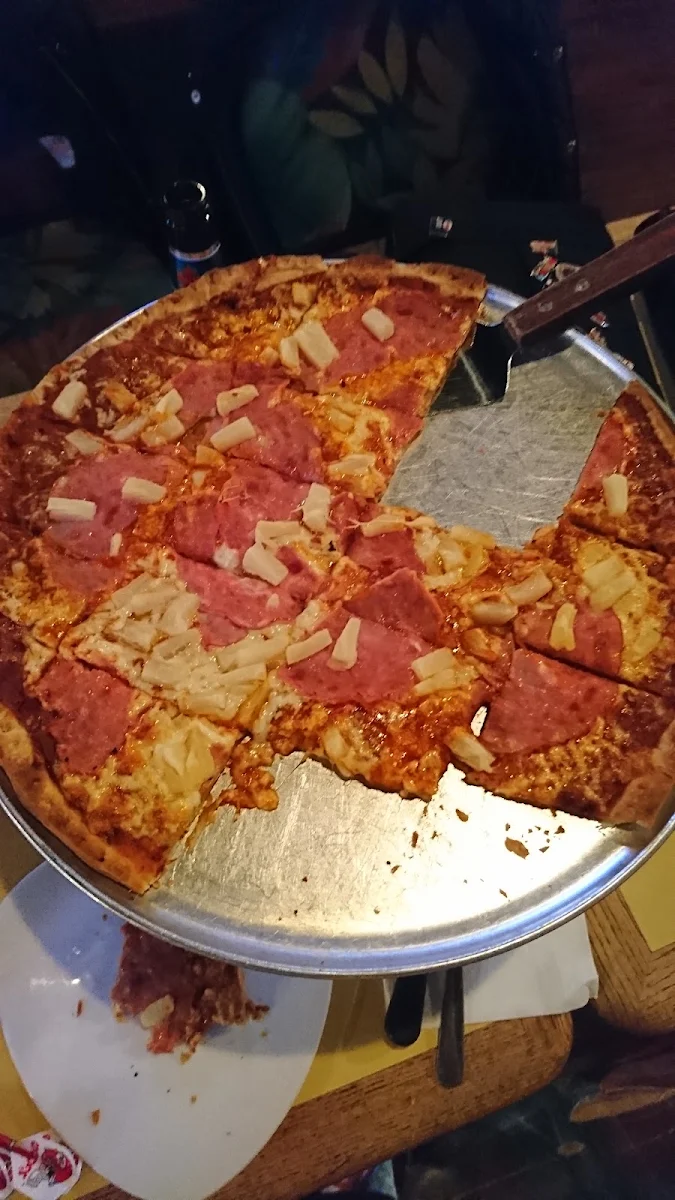 Ham and Pineapple Pizza