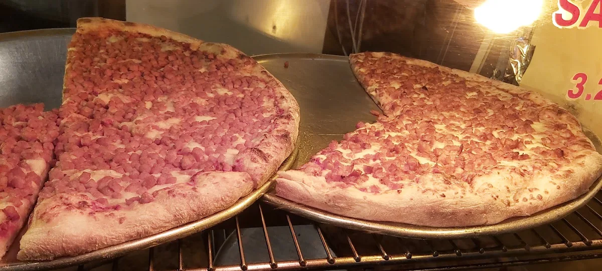 Bacon and Cheese Pizzas