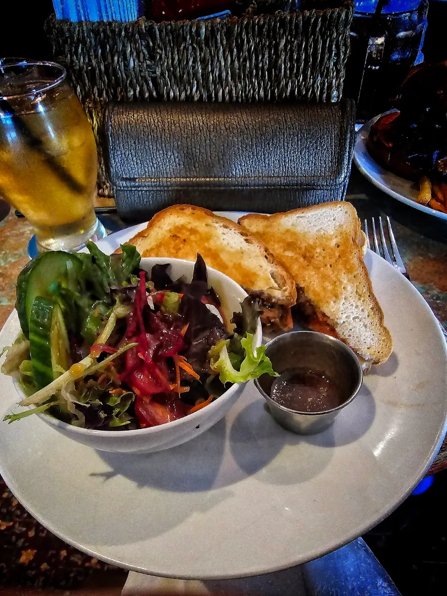 Pulled Pork Grilled Cheese