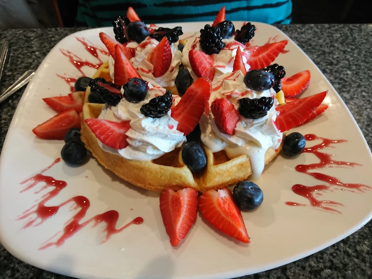 Fresh Fruit Waffle