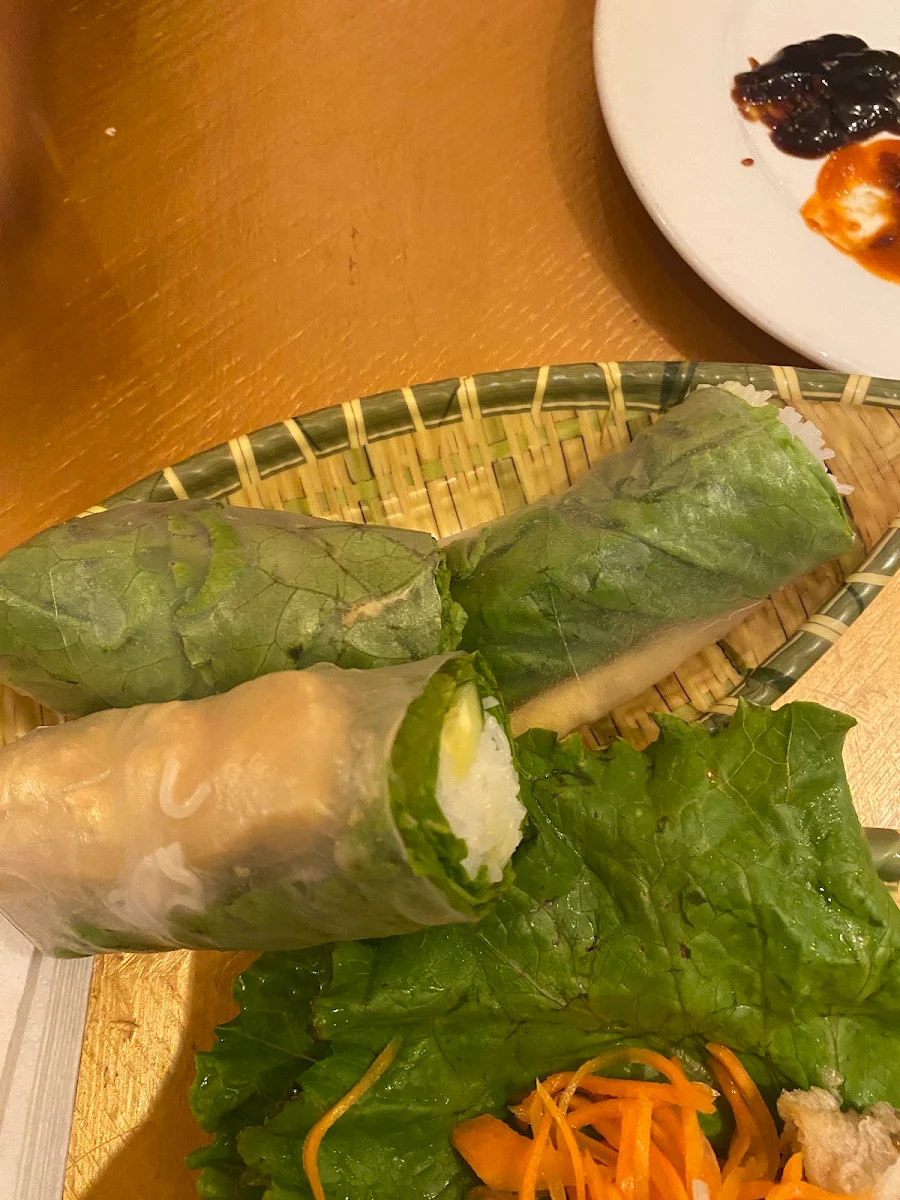 Tofu & Veggie Fresh Rolls
