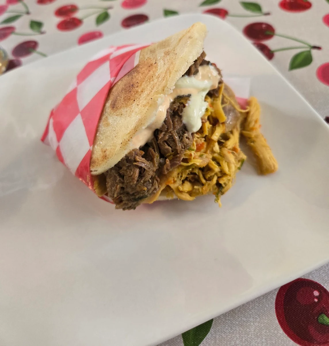 Arepa Beef