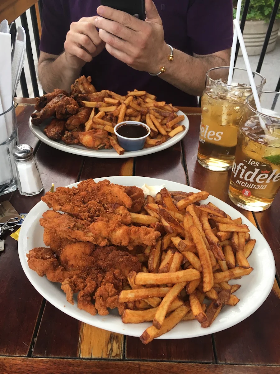 Wings and Fries