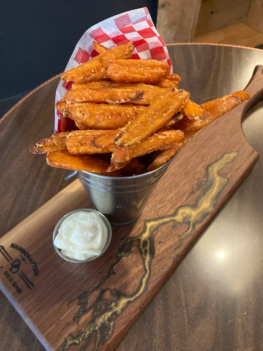 Bucket of Sweet Potato Fries