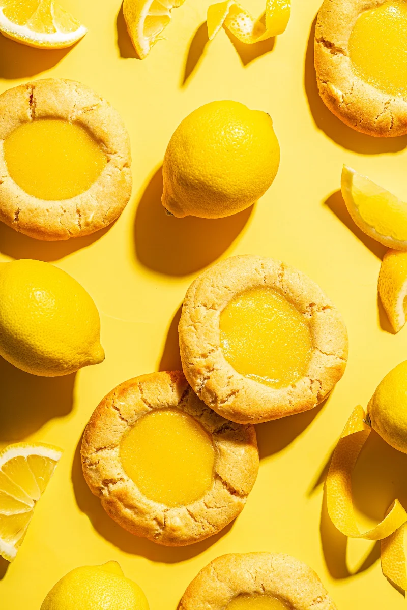Biscuit À la Crème de Citron Lemon Curd Cookies