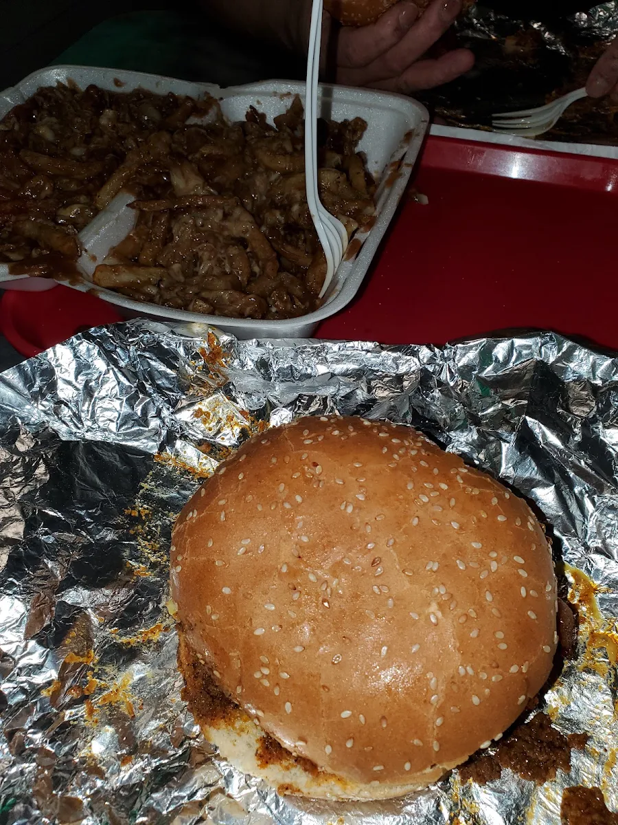 Bacon Cheeseburger and Poutine