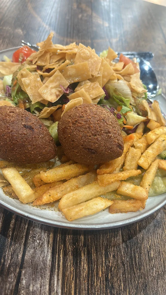 Syrian Falafel Plate
