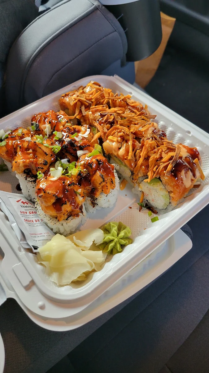 Fire Cracker Roll and Spicy Tuna Roll