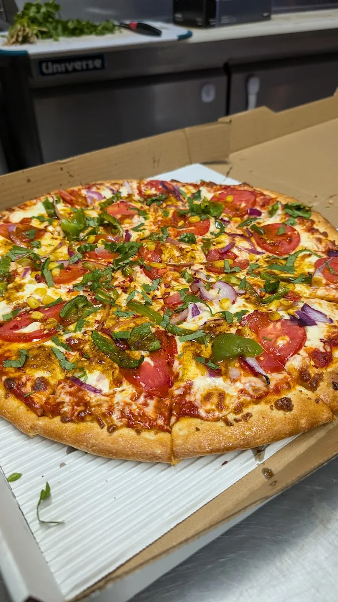 Pav Bhaji Pizza