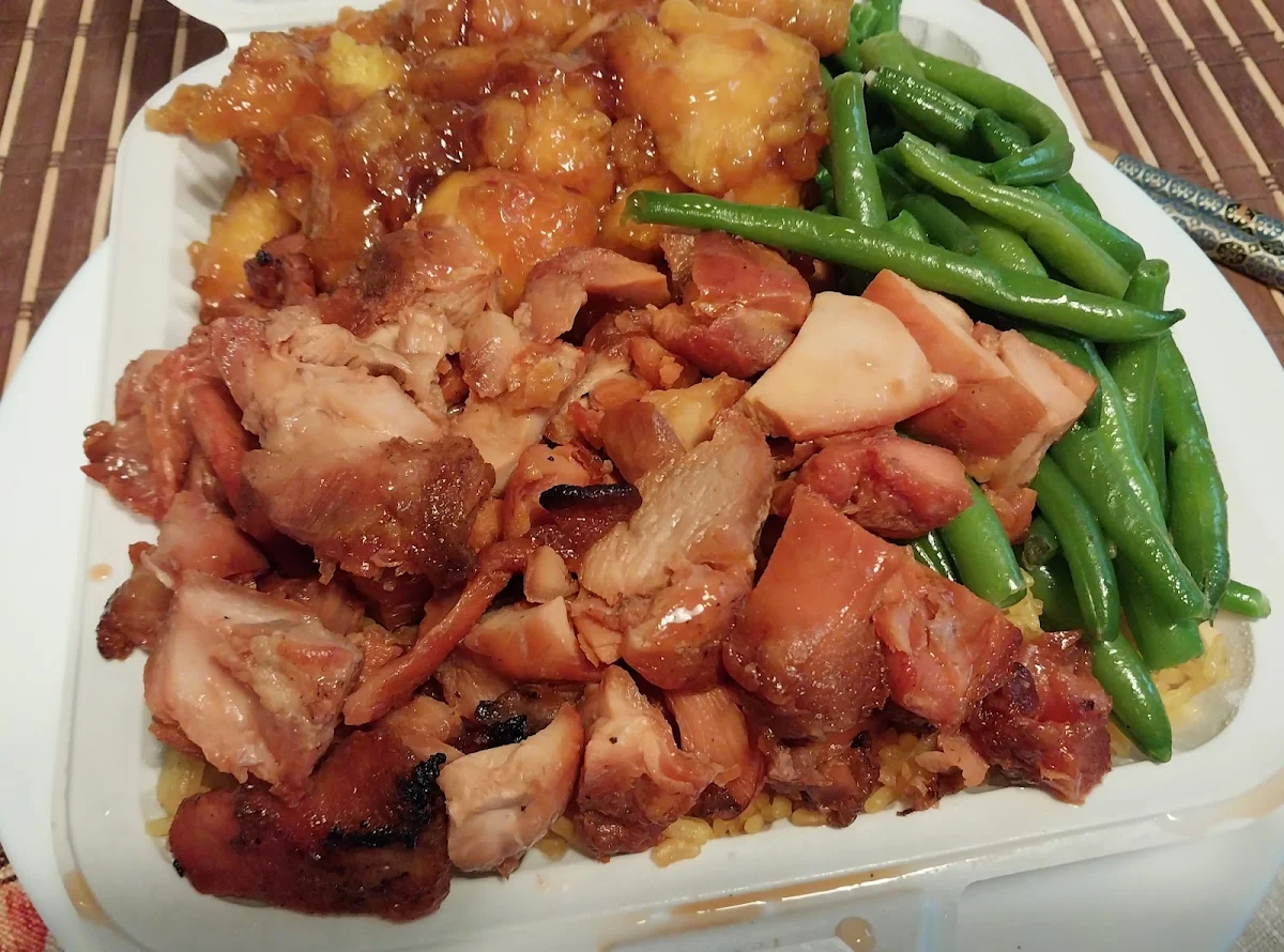 Honey Garlic Chicken and Santa Barbara Chicken