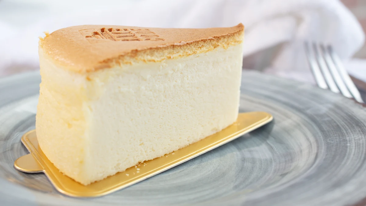 Japanese Cheesecake Slice
