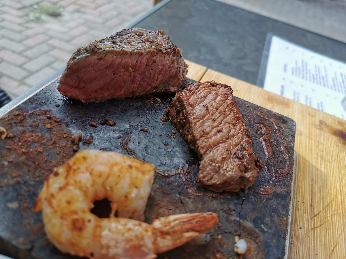 Top Sirloin Steak and Shrimp