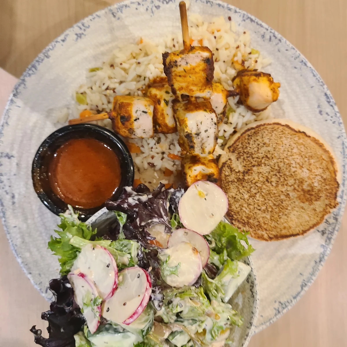 Indian Style Chicken Brochette