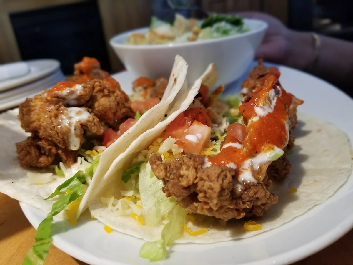 Fried Chicken Tacos