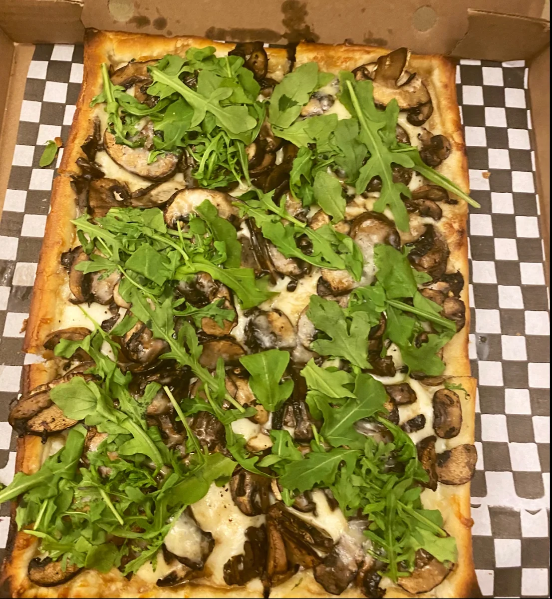 Mushroom Pizza
