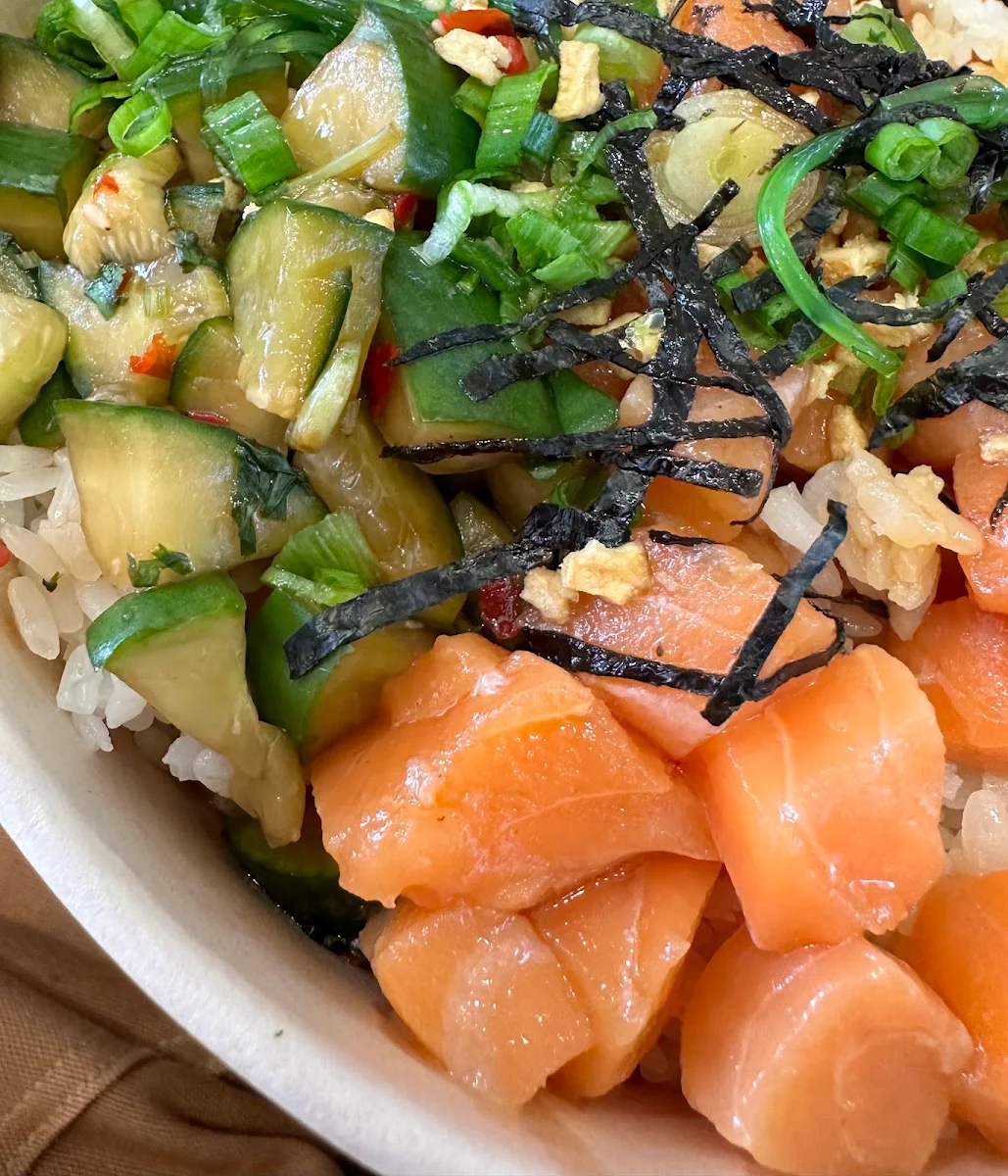 Shoyu Salmon Poke Bowl