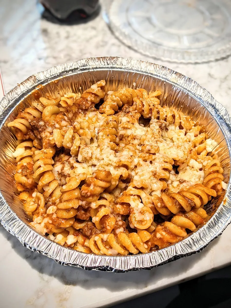 Pasta and Meat Sauce