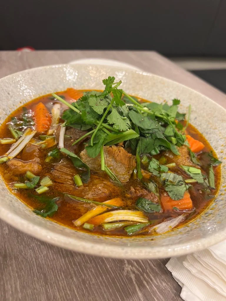 Hu Tieu Bò Kho Beef Stew with Rice Noodles