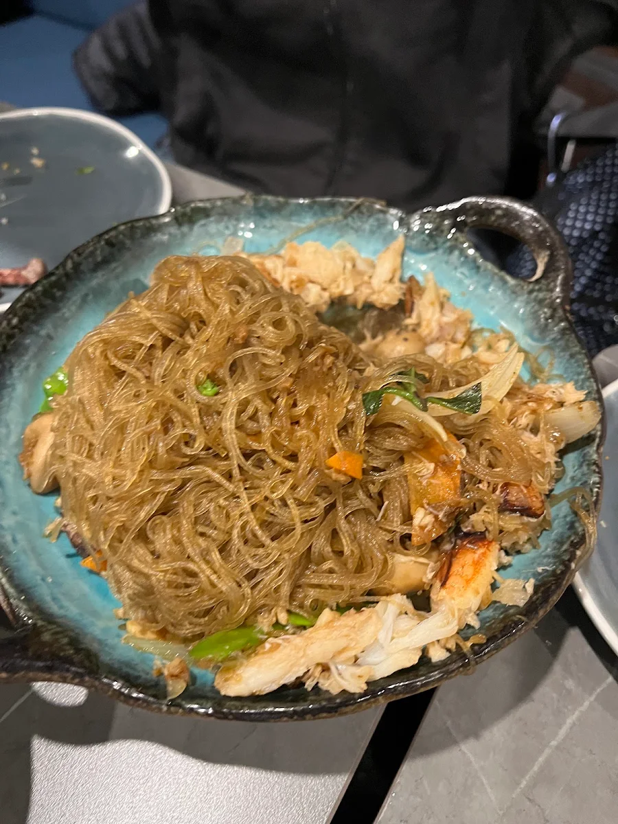 Miến Cua Tay Cầm Crab Glass Noodle Stir-Fry