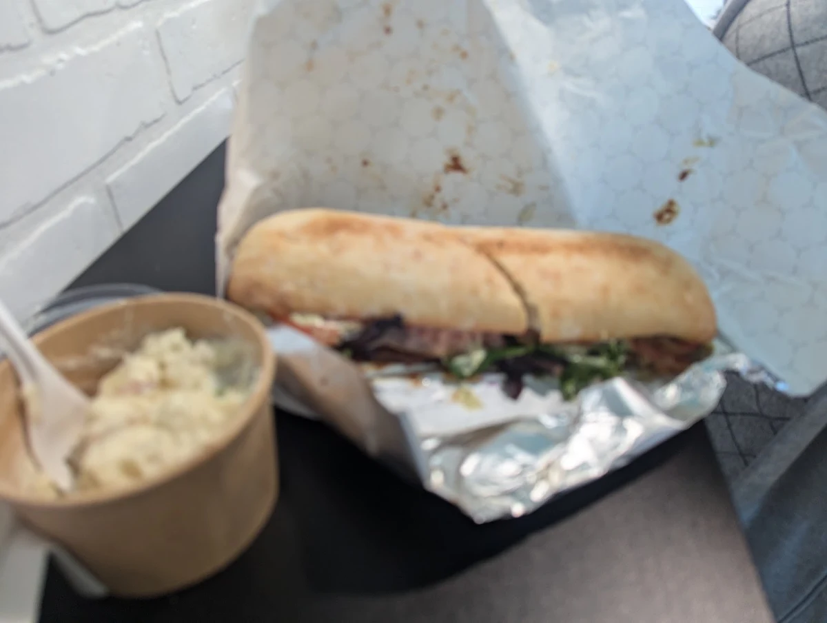blt and Potato Salad