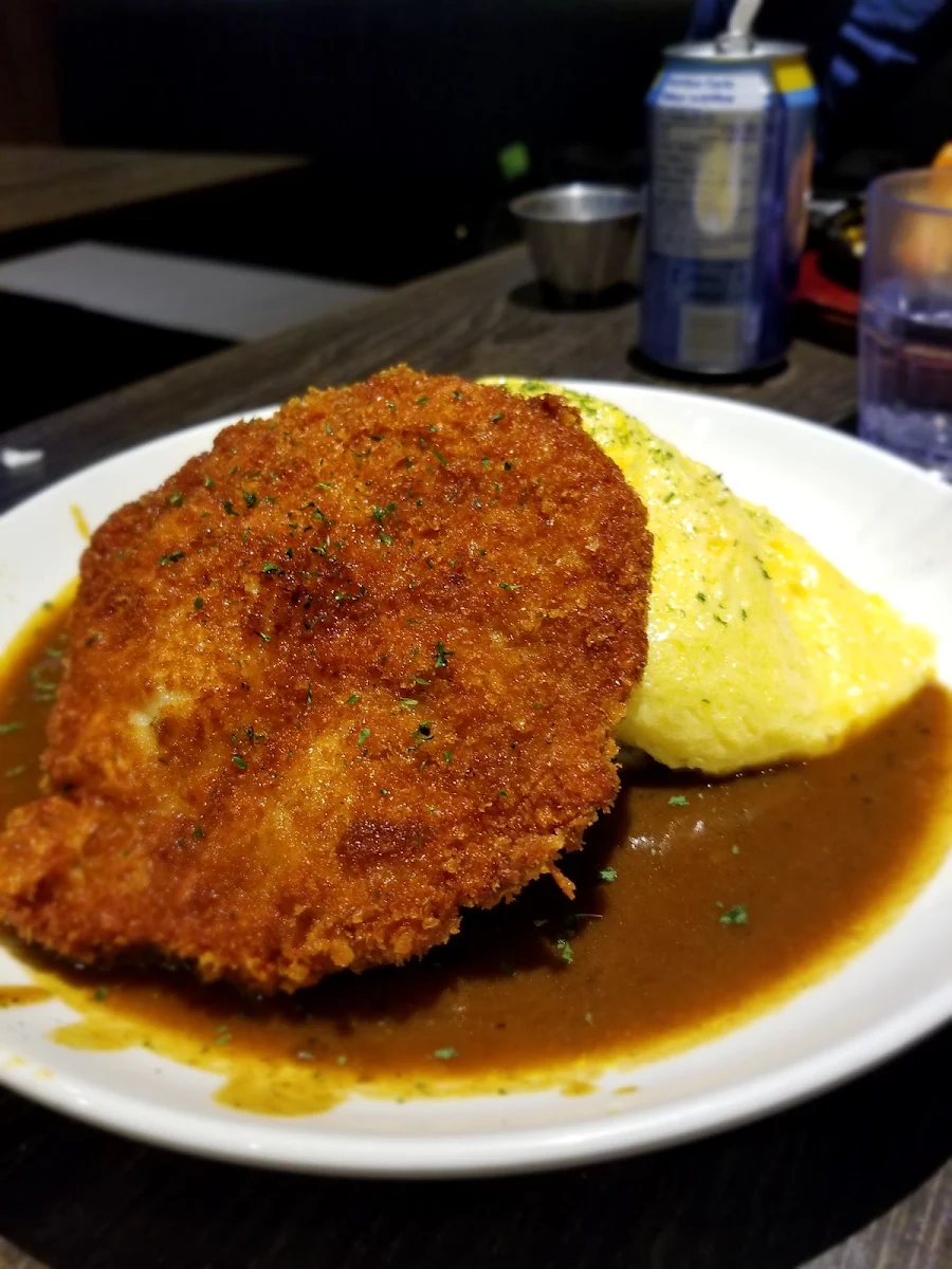 Pork Katsu Omurice