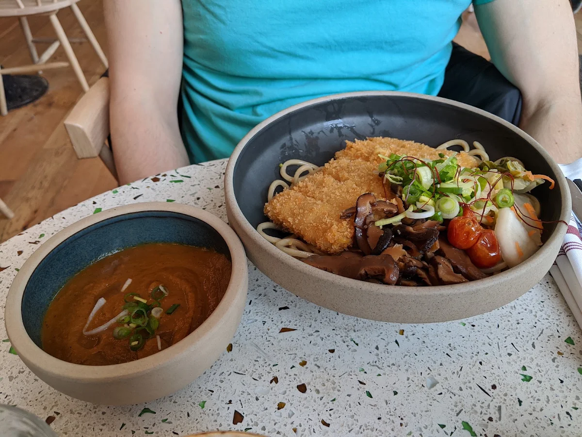 Curry Épicé Et Tempeh Tonkatsu