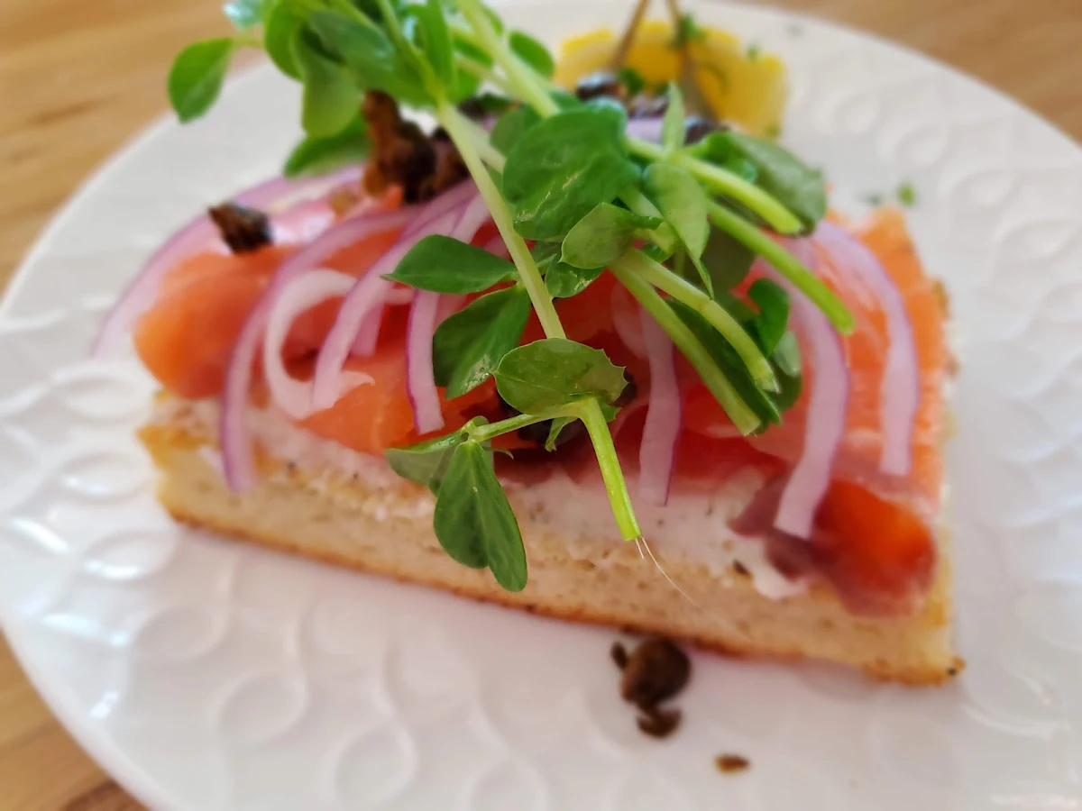 Smoked Salmon Sandwich