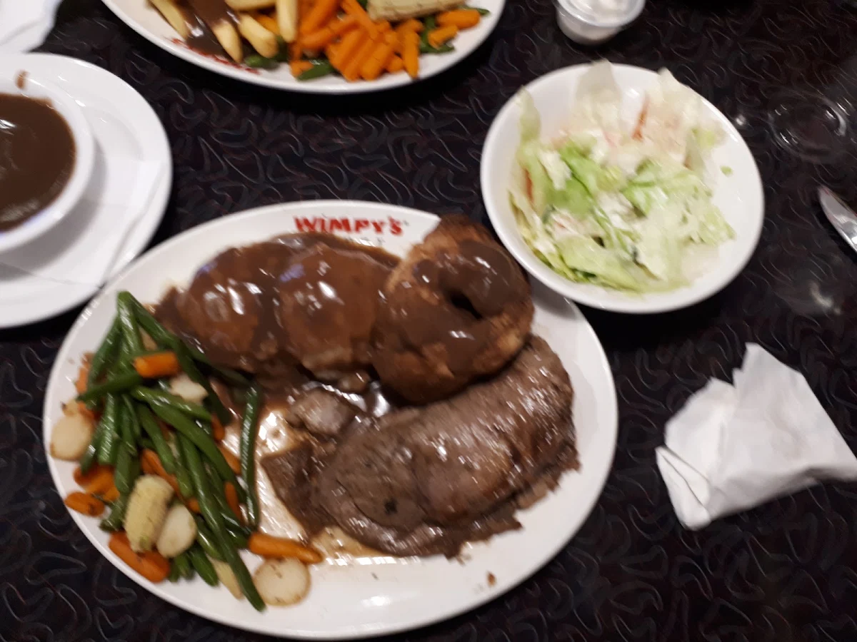 Hot Roast Beef - 950 Cals