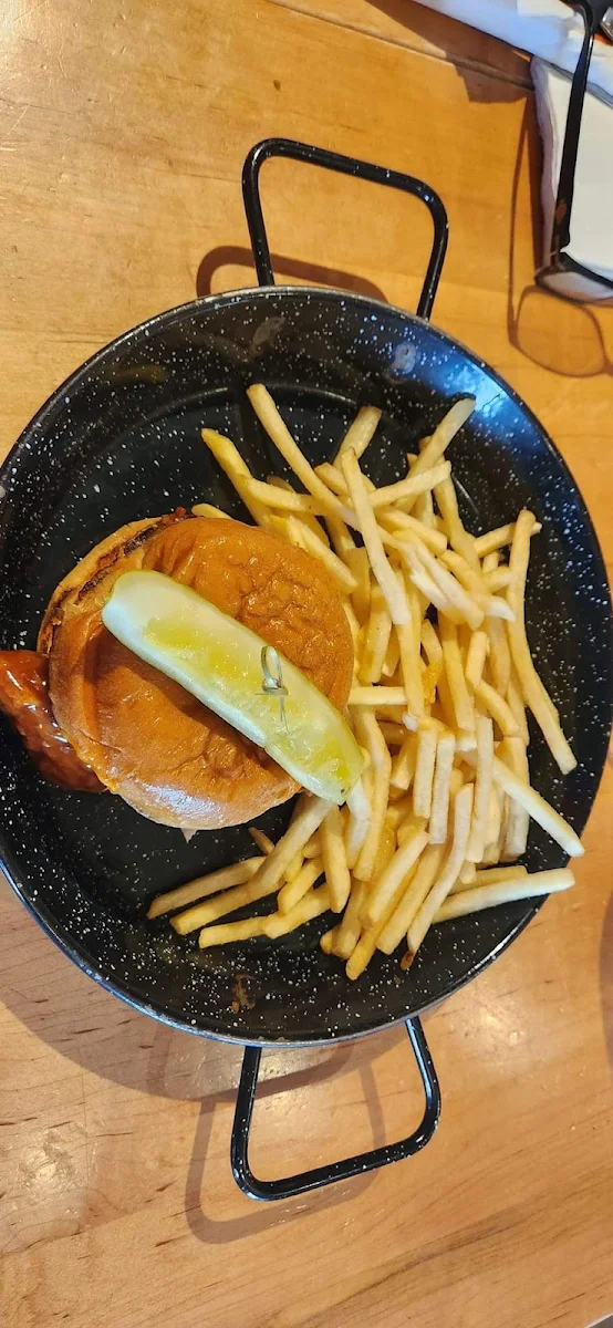 Honey Hot Fried Chicken Sandwich