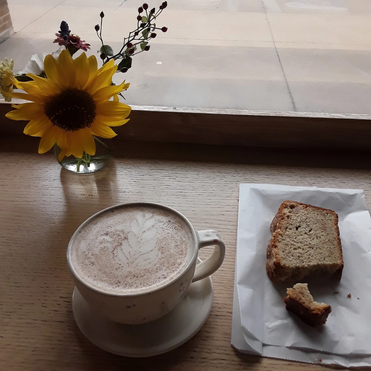 Chai Latte and Zucchini Pear Loaf