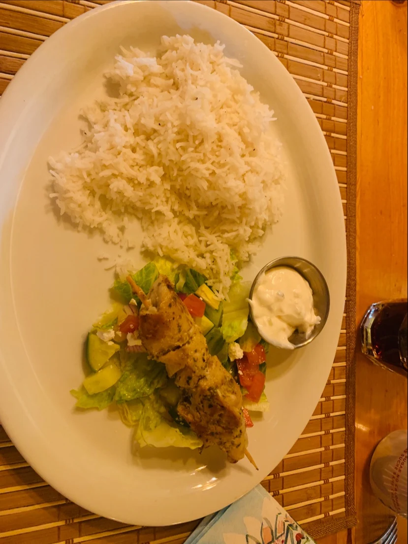 Chicken Souvlaki Sandwich