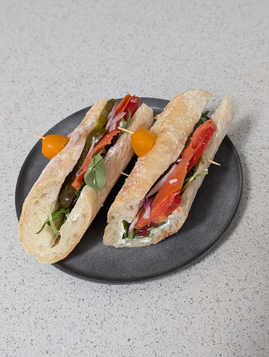 Pacific Smoked Salmon Sandwich
