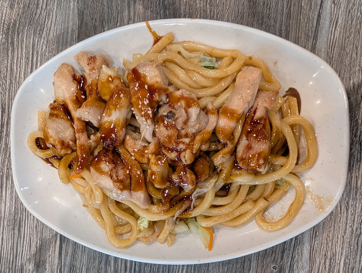 Pan Fried Udon