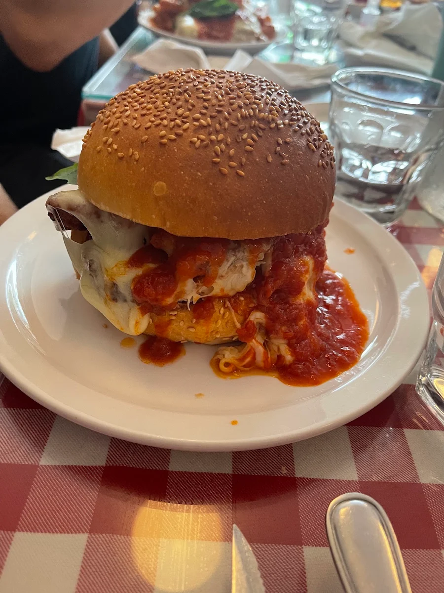 Coach's Spicy Chicken Parm Sandwich