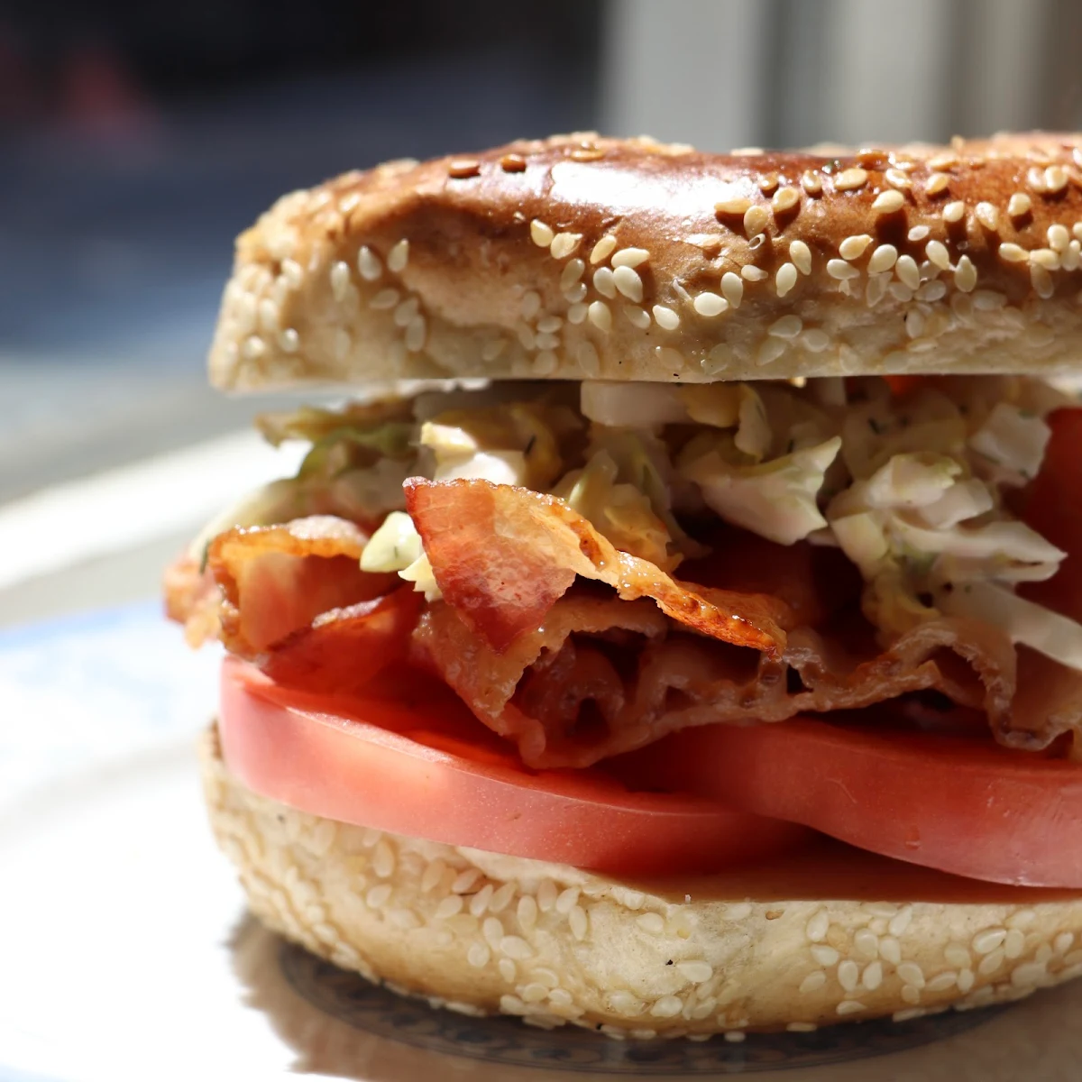 Bagel blt Sandwich