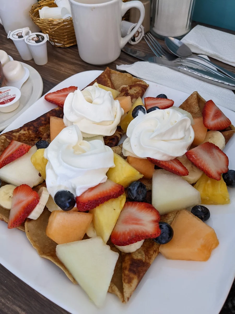 Crêpe Aux Fruits Fruit Crepe