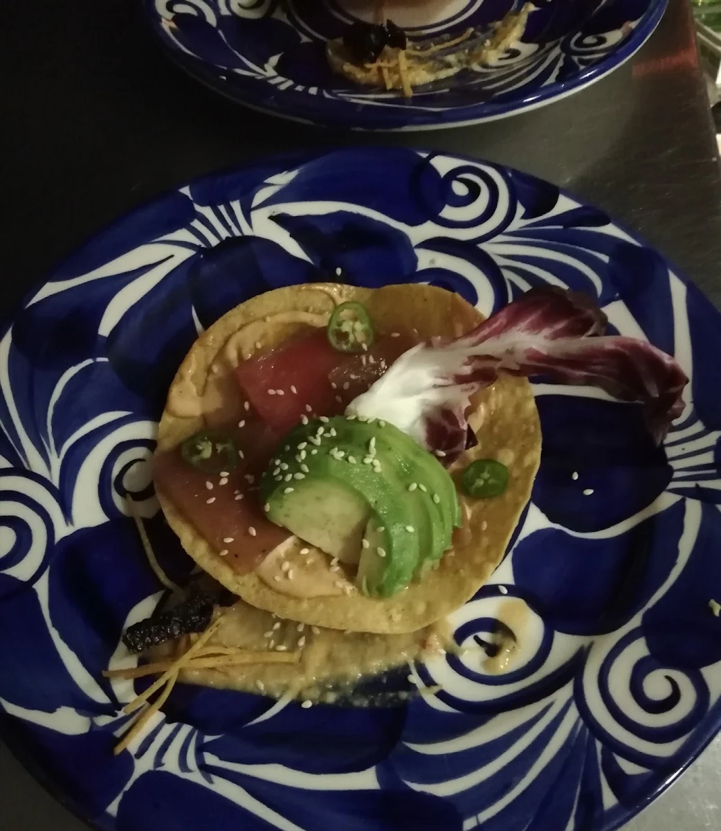 Tuna Tostada