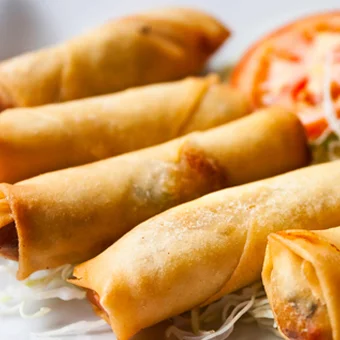 Vegetable Spring Roll, The King's Kitchen