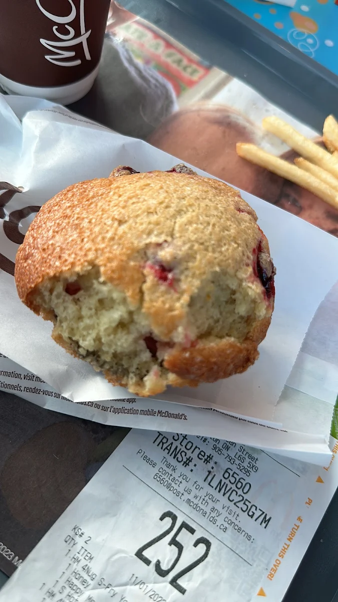 Cranberry Orange Muffin