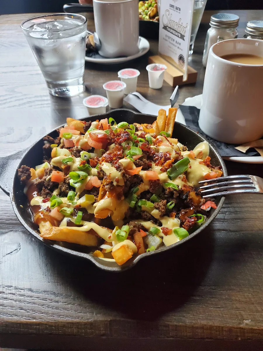 Cheeseburger Poutine, Blowers & Grafton