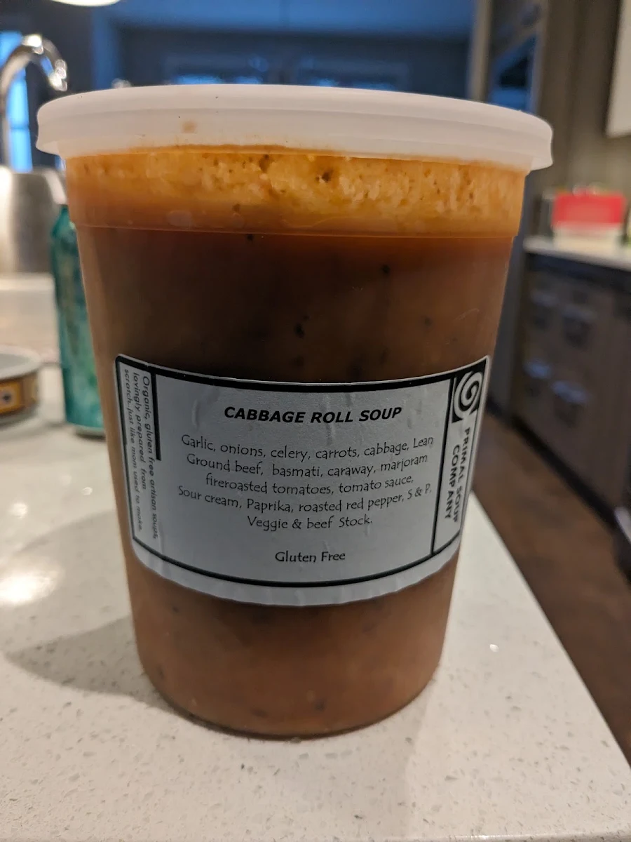 Cabbage Role Soup