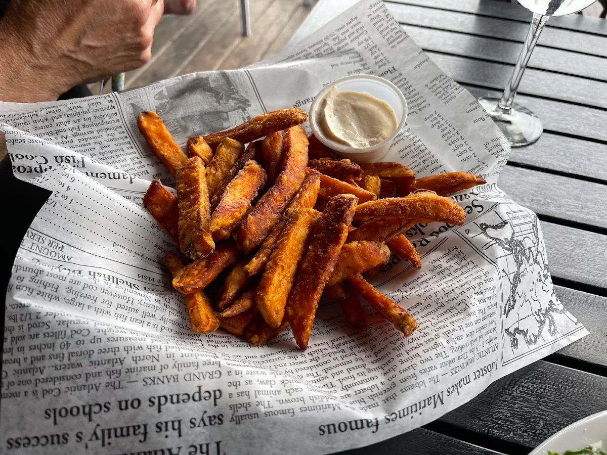 Sweet Potato Fries with Aioli Sauce