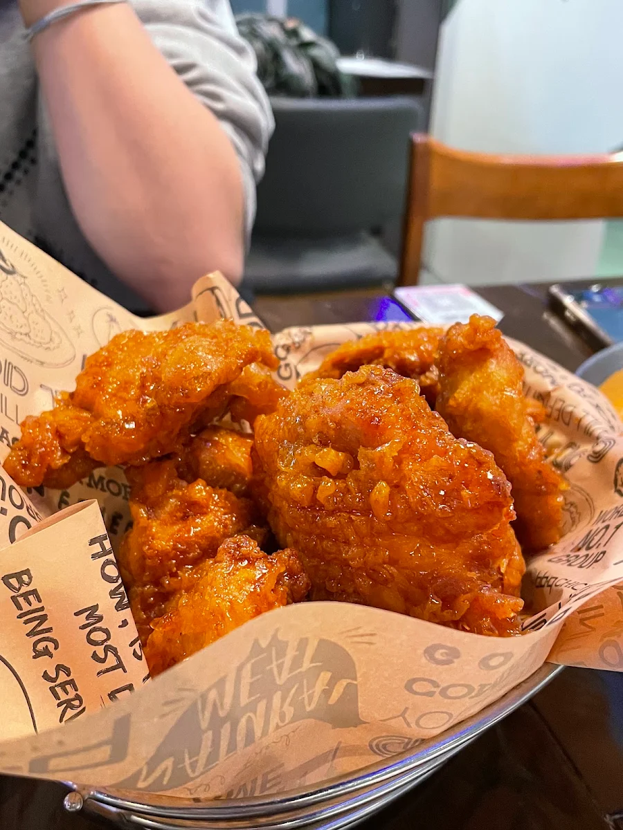 Soy Garlic Chicken Bone In