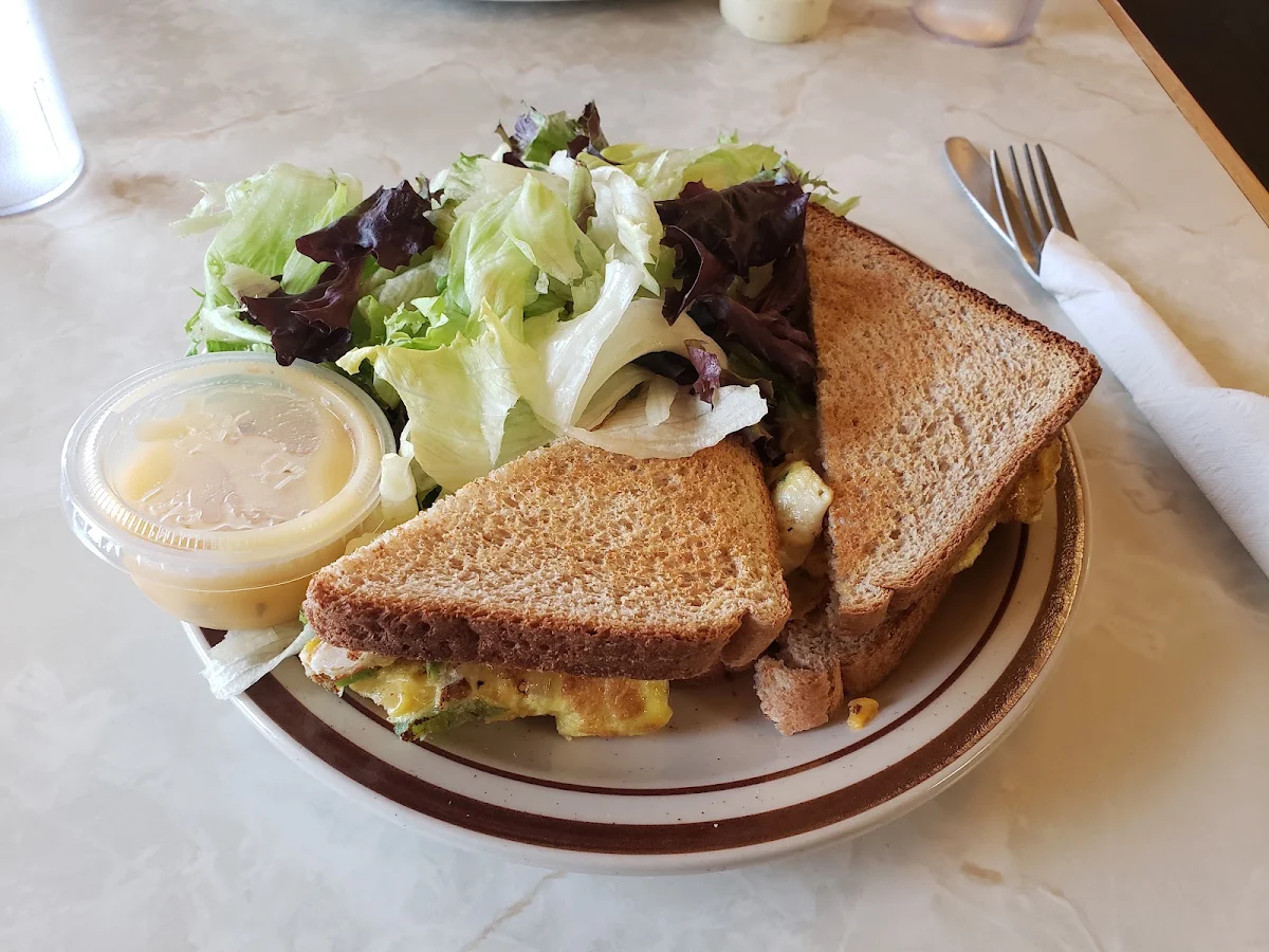Denver Sandwich and Salad