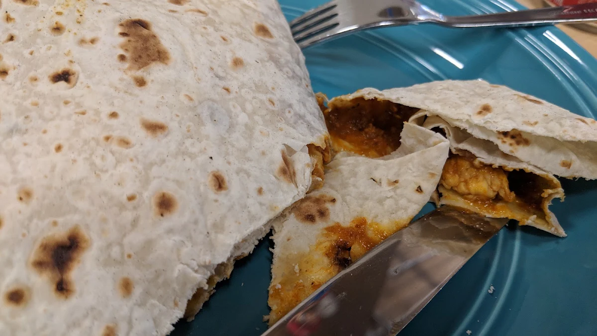 Curry Chicken Roti