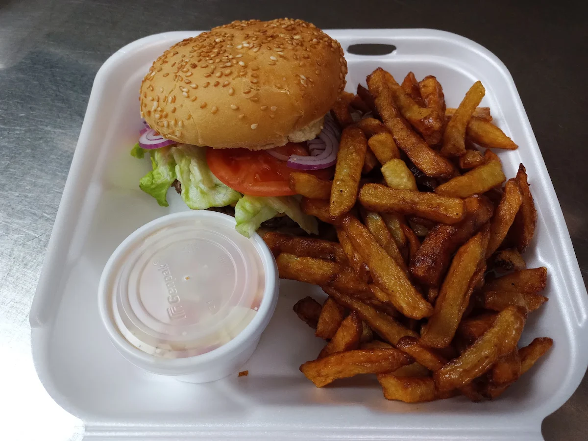Hamburger Frites