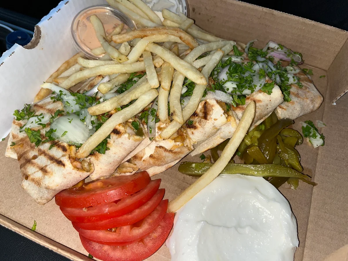 Chicken Shawarma Plate